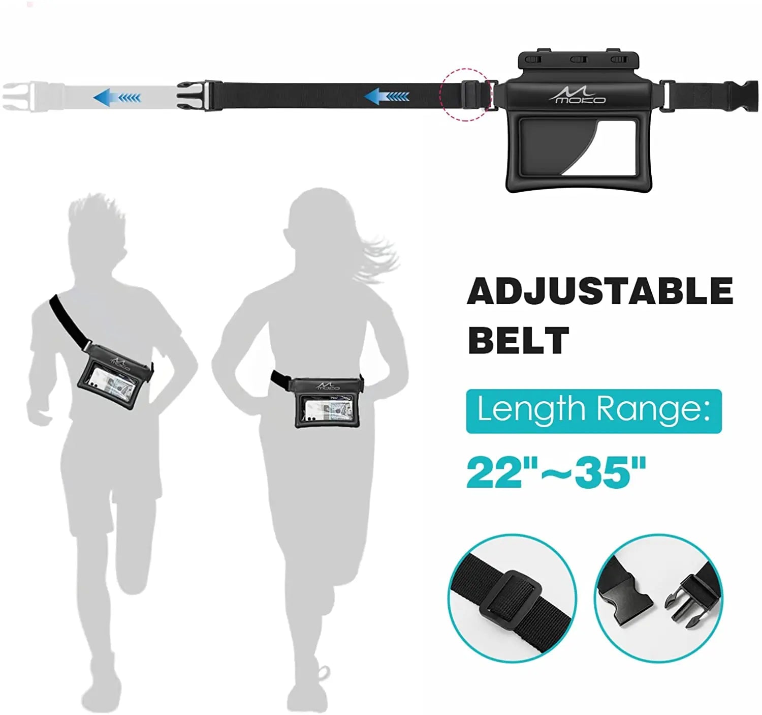 Waterproof Fanny Pack  Phone Pouch