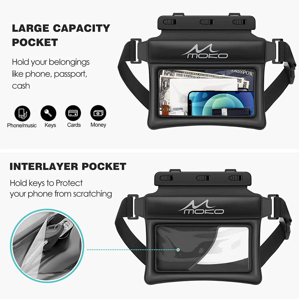 Waterproof Fanny Pack  Phone Pouch