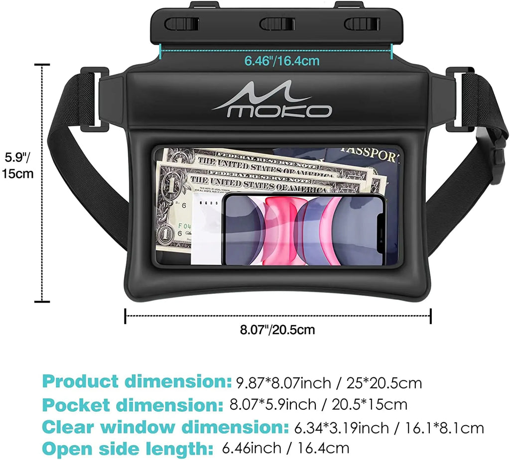 Waterproof Fanny Pack  Phone Pouch